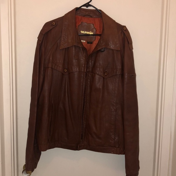california sportwear Other - Vintage Men’s Leather Jacket